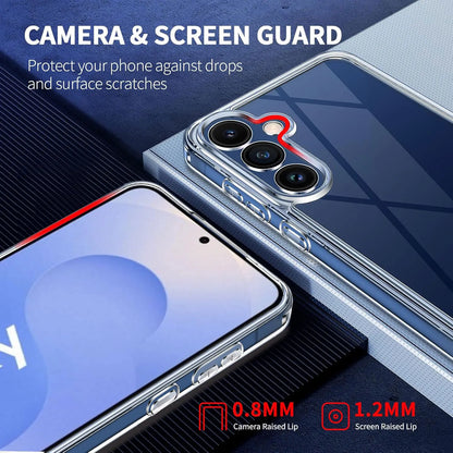 Clear Shockproof Case for Samsung Galaxy A05–A55 & A06–A36 Slim Protective Cover