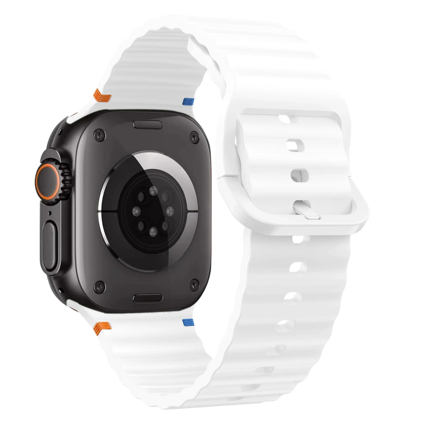 Silicone Strap for Apple Watch Ultra 3/2/1 49/46/45/44/42/41/40mm Sport Wristband