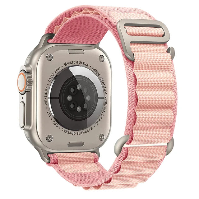 Alpine Loop Nylon Strap for Apple Watch Ultra 2 & Series 10-4, 40-49mm Adjustable Band