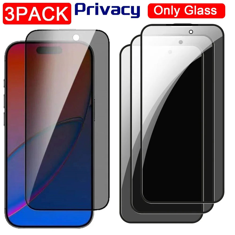 1-3Pcs Privacy Screen Protector For iPhone 17 Pro Max 17 Air Anti-Spy Glass