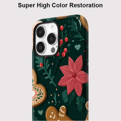 Cartoon Flower MagSafe Case for iPhone 17–11 | Hard Matte Magnetic Cover