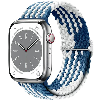 Braided Solo Loop for Apple Watch Ultra 2 & Series 10–3 SE Elastic Band