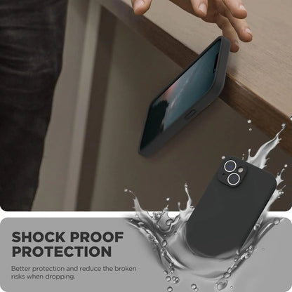 2PCS Tempered Glass + Shockproof Case for iPhone 15 14 13 12 11 Pro Max