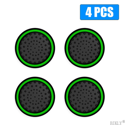 4PCS Luminous Joystick Thumb Grips for PS5/PS4/Xbox/Switch Pro Controllers