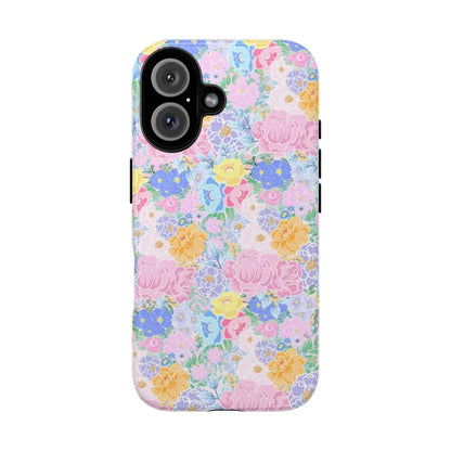 Dreamy Flower Sea Case for iPhone 17–7 Pro Max Luxury Double-Layer Cover