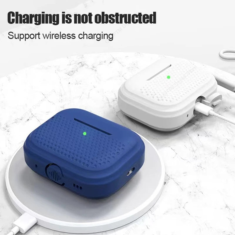 Soft Silicone Case for AirPods Pro 2 & 3 with USB-C Charging Protection