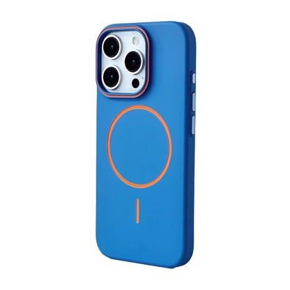 Ultrathin Hit Color MagSafe Case for iPhone 16 Pro Max 15 16 Pro Matte Hard Cover