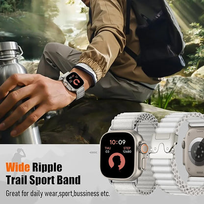 Off-Road Sports Nylon Bracelet for Apple Watch Ultra 2 & Series 6 SE