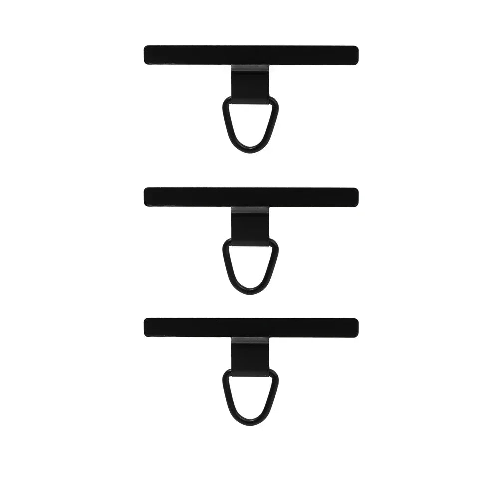 3PCS Stainless Steel Phone Lanyard Patch Tabs Ultra-thin Tether Connector Set