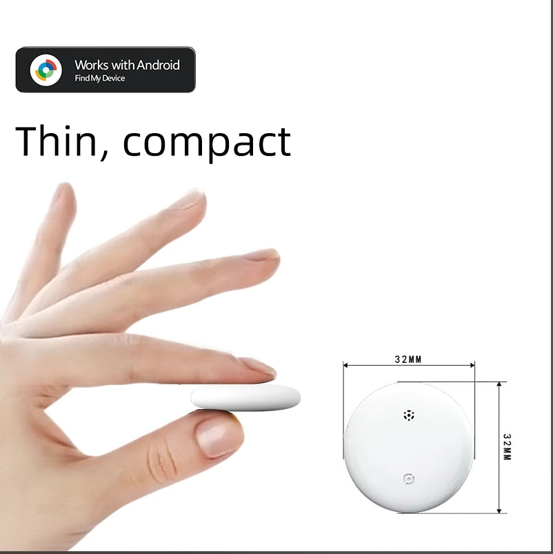 Mini Bluetooth Tracker for Android – Key, Bag, & Item Finder with Google Support