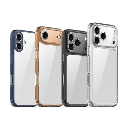 Luxury Transparent Shockproof Case for iPhone 17 Air 17 Pro Max Hybrid Cover