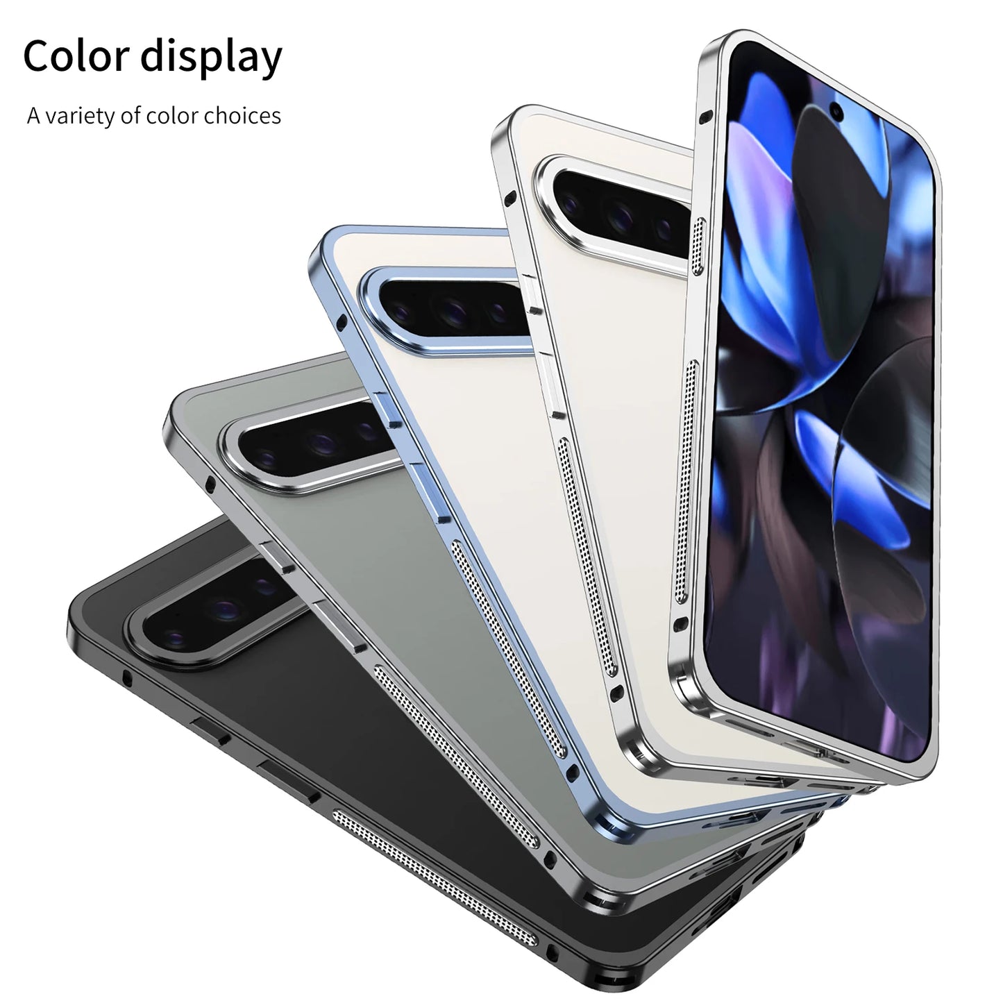 Aviation Aluminum Frame Case for Google Pixel 10 9 8 7 Pro XL Shockproof