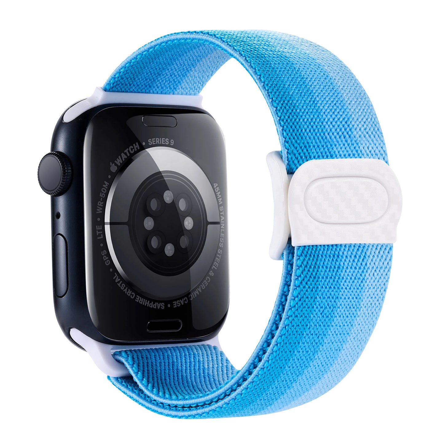 Elastic Nylon Strap for Apple Watch Ultra 3/2 & Series 11–8 SE Band