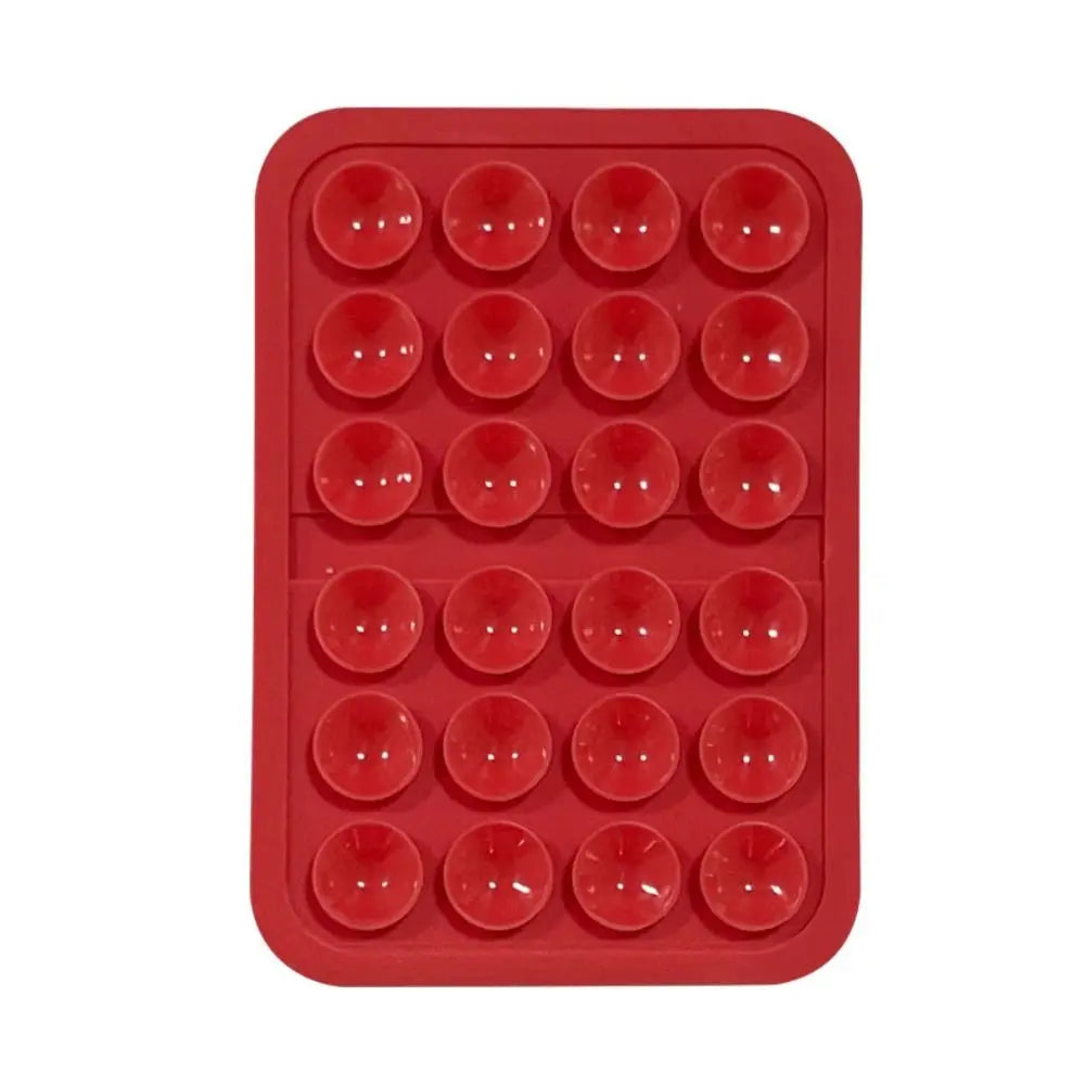Silicone Suction Cup Phone Card Holder – Back Adhesive Wallet with Strong Grip
