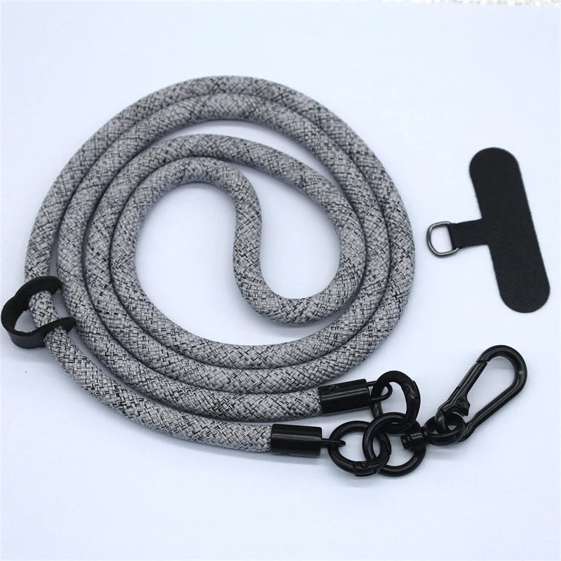 120CM Fashion Phone Lanyard Strap with Hook for Anti-Loss & Card Holder