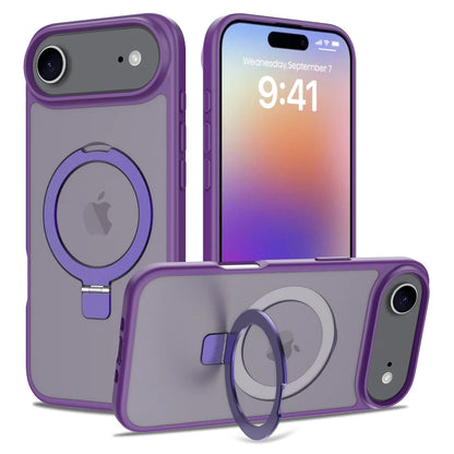 MagSafe Shockproof Matte Case with Kickstand for iPhone 17 Air 2025 Slim Cover