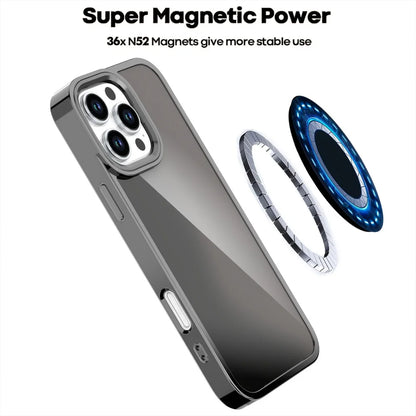 Anti-Yellow Magnetic Gradient Case w/ Metal Lens Guard for iPhone 16–11