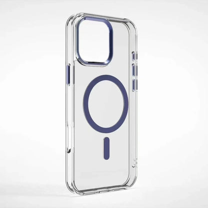 Magnetic Clear Shockproof Case for iPhone 16 15 Pro Max