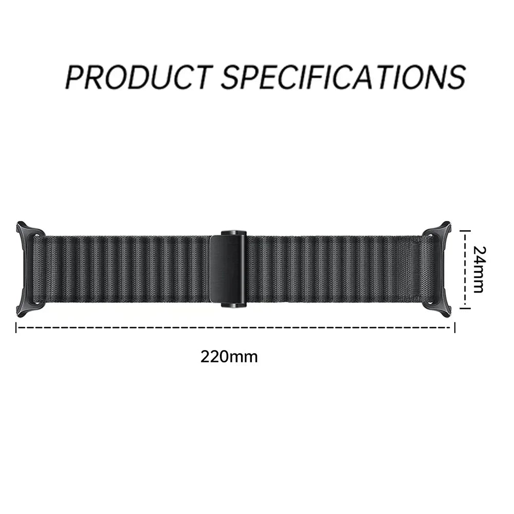 Sports Nylon Wristband for Galaxy Watch Ultra 47mm