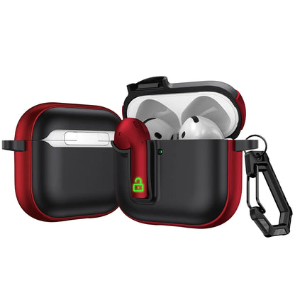 Shockproof Case with Hook for AirPods 4/3/2/Pro 2 – Luxury Protective Cover