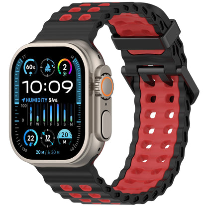 Sporty Ocean Silicone Band for Apple Watch Ultra & Series 4–10