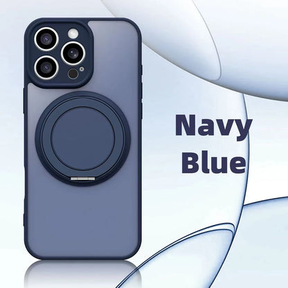 360° Rotating Magnetic Stand Case for iPhone 17 16 15 14 13 12 11 Pro Max