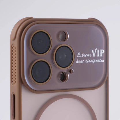 Matte Magnetic Shockproof Case – Full Lens Protection iPhone Pro Max 14/13/12