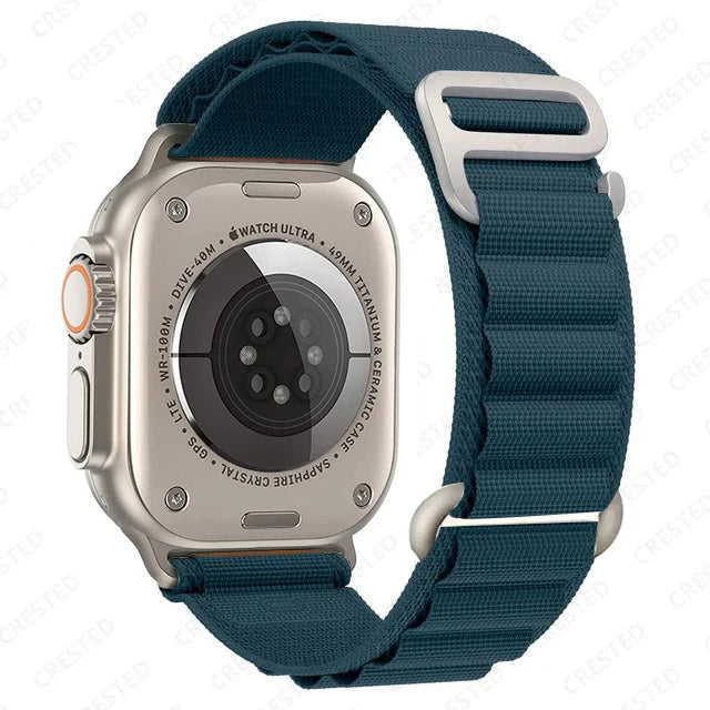 Alpine Loop Nylon Strap for Apple Watch Ultra 2 & Series 10-4, 40-49mm Adjustable Band