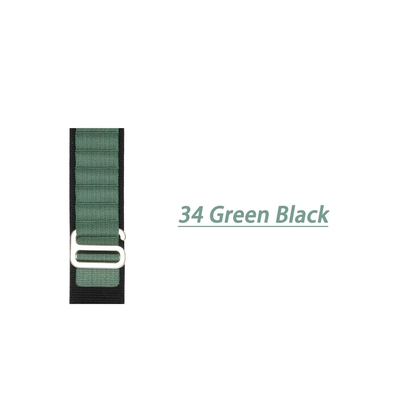 Alpine Nylon Strap for Apple Watch Ultra 2 Series 10–3 in 49–38mm Sizes