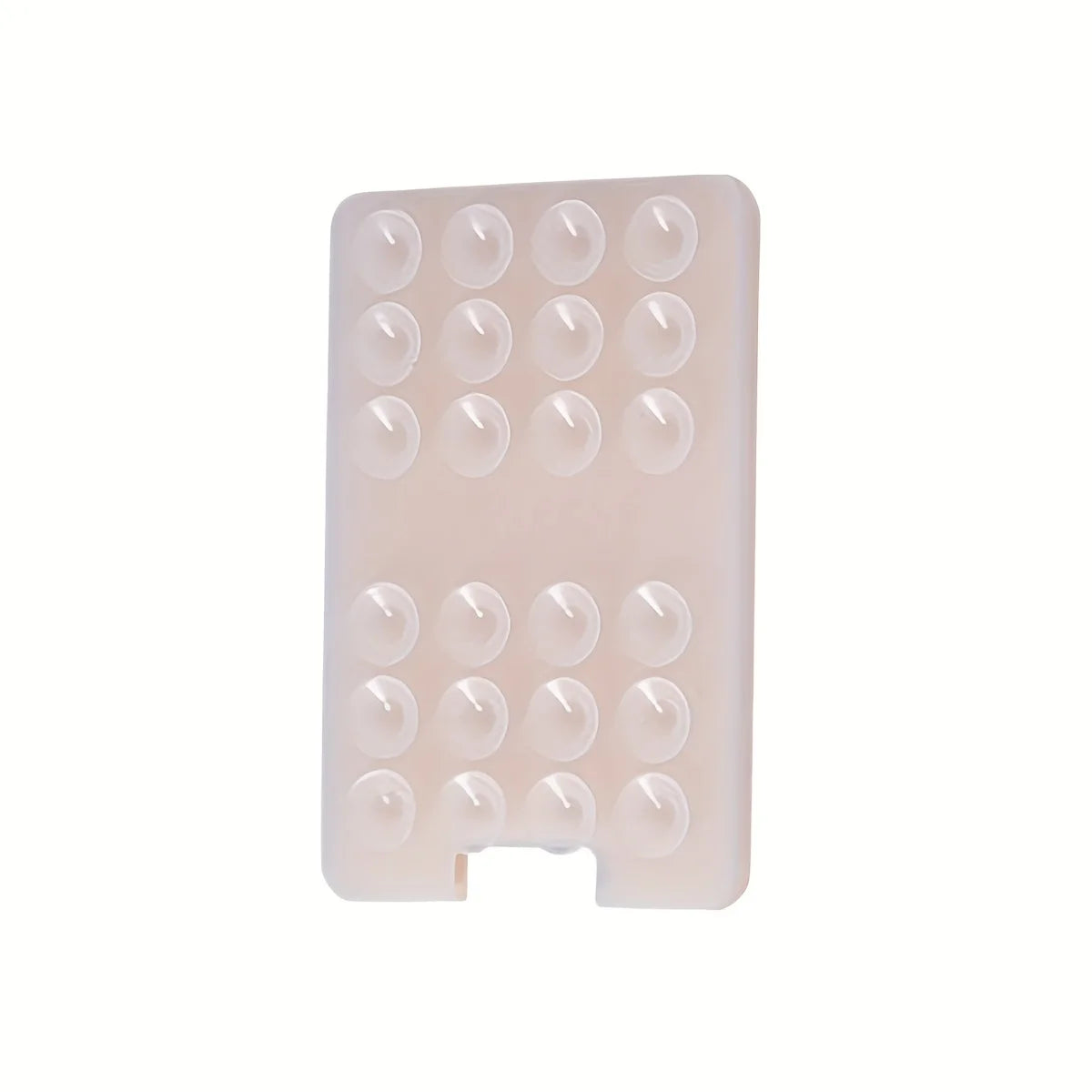 Silicone Suction Cup Phone Holder with Card Wallet for iPhone and Android Selfies