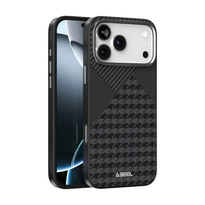 Business Carbon Fiber Slim Case for iPhone 17 Air 16E 15 14 Plus Pro Max Cover
