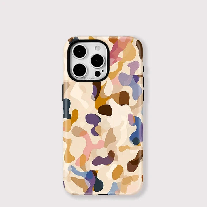 Matte Leopard MagSafe Case for iPhone 16–11 | Magnetic Shockproof Cover