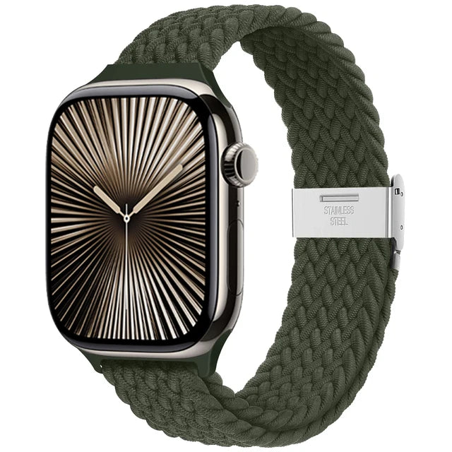 Braided Loop Strap for Apple Watch – Series 4-10 & Ultra (40-49mm)
