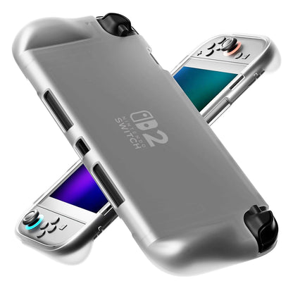 Ergonomic TPU Anti-Slip Shockproof Case for Nintendo Switch 2 Console & Joy-Con