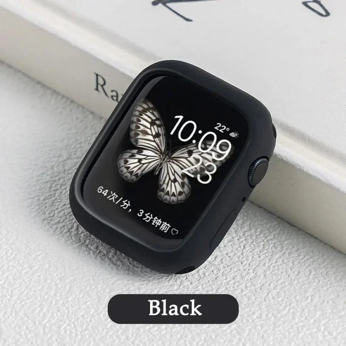 Silicone Protective Case for Apple Watch – Bumper Cover for Series SE 6-9