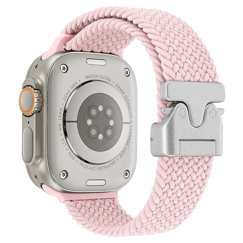 Parachute Braided Nylon Strap for Apple Watch Ultra 3/2/1 49mm–41mm