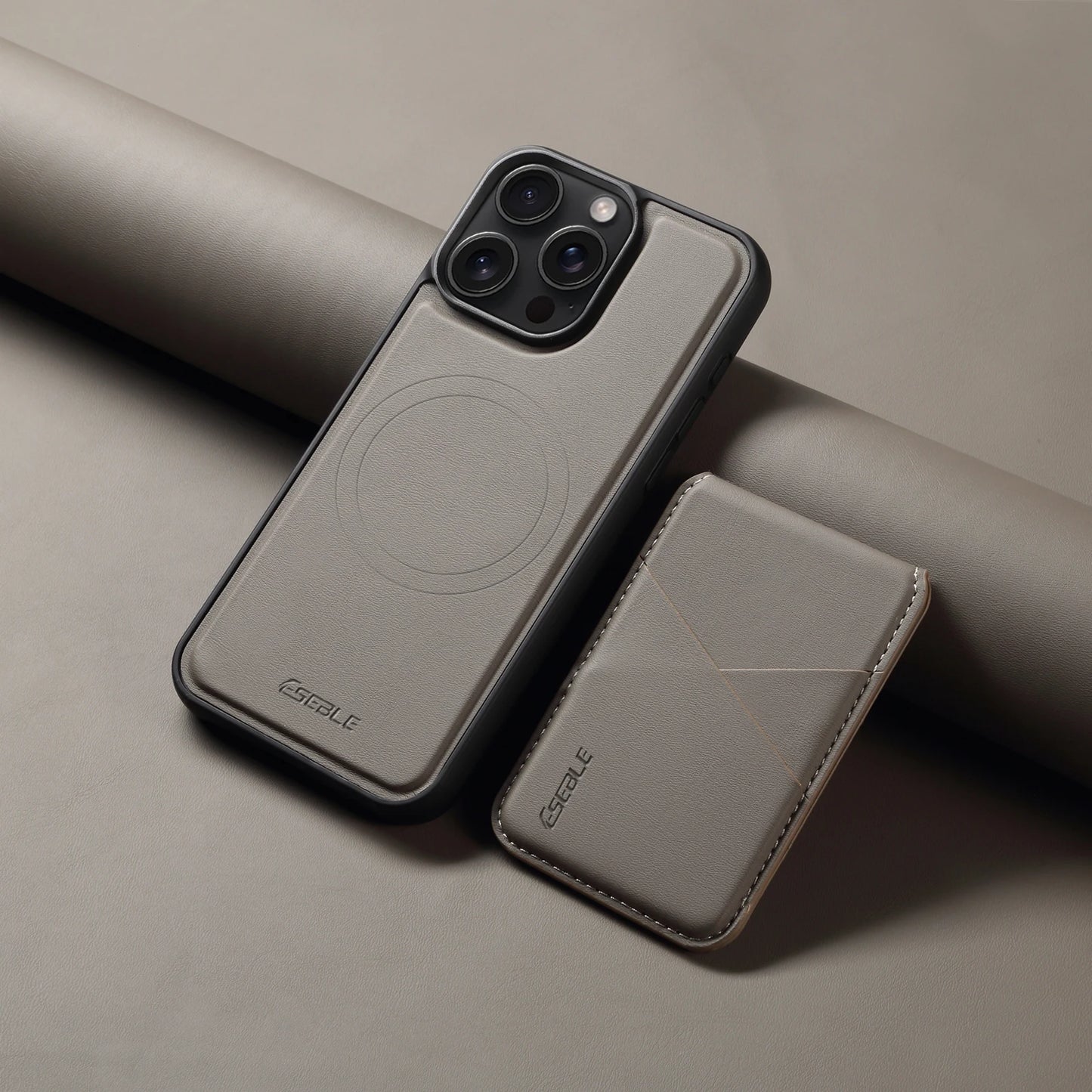 2-in-1 Detachable Magnetic Leather Wallet Case for iPhone 17 16 15 14 13 Pro Max