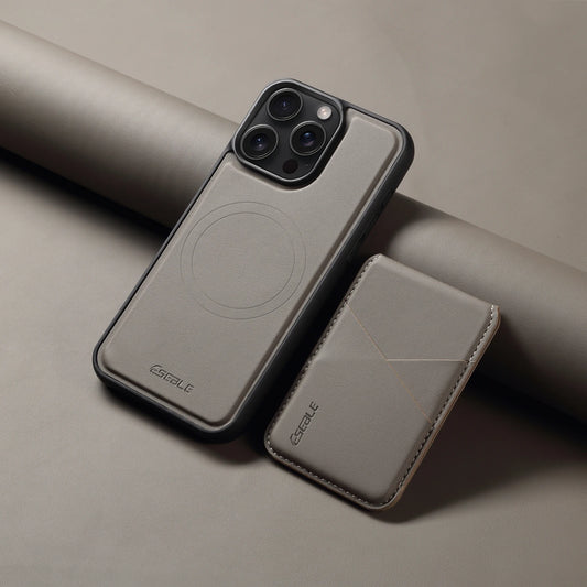 2-in-1 Detachable Magnetic Leather Wallet Case for iPhone 17 16 15 14 13 Pro Max