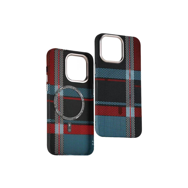 Ultra Thin Carbon Fiber MagSafe Case for iPhone 16 15 14 13 12 Pro Max