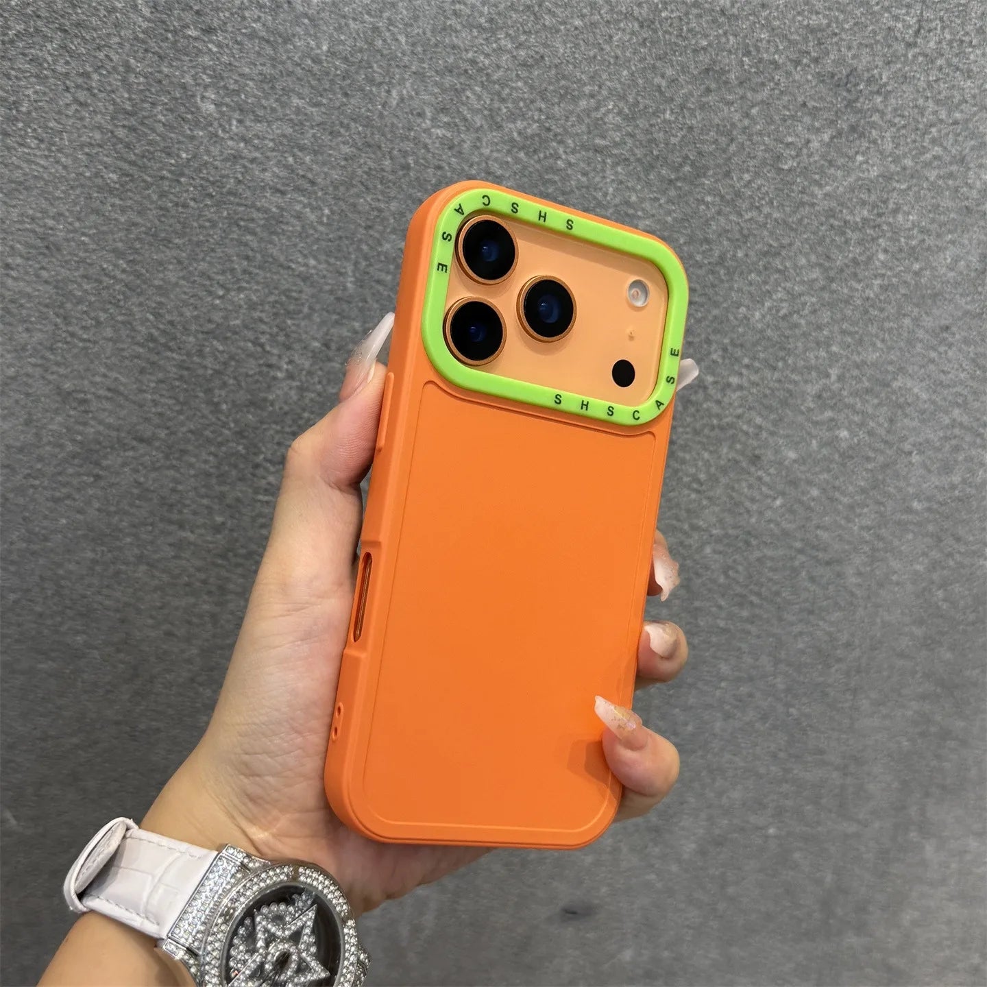 Dopamine Candy Color Liquid Skin Case for iPhone 12/11 Pro Max – Lens Protector