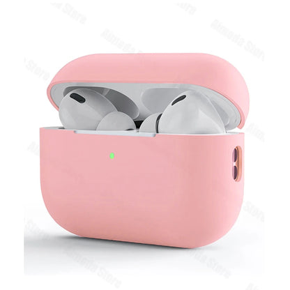 Liquid Silicone Case for AirPods Pro 2/3 – Soft Protective Earphone Cover