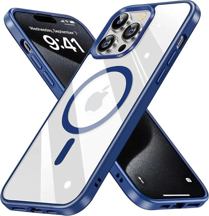 Anti-Yellowing MagSafe Case for iPhone 15 14 13 12 11 SE & More