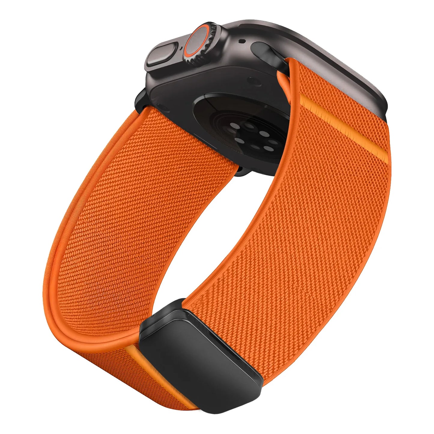 Magnetic Nylon Strap Band for Apple Watch Ultra 2 & Series 10–3