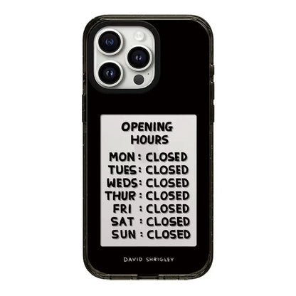 Creative Alphabet 2.0 Acrylic Black Border Magnetic Case for iPhone 12–14 Pro Max