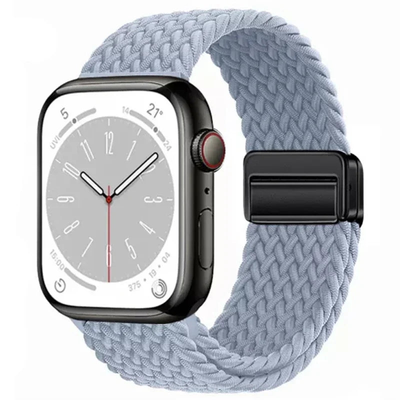 Braided Magnetic Strap for Apple Watch Ultra 2 & Series 10–6 SE Band