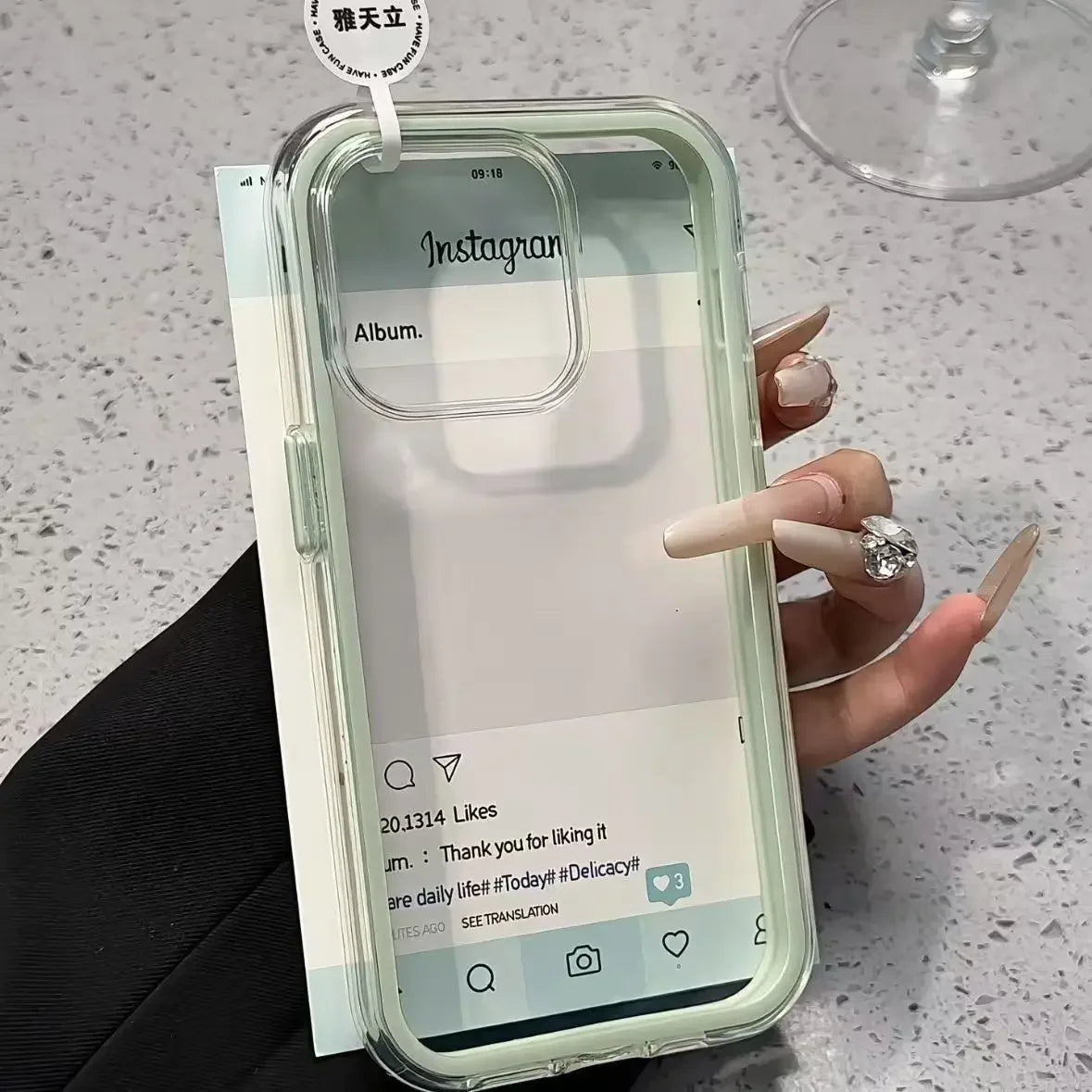 Luxury Candy Color Frame Clear Back Case For iPhone 17 16 15 Pro Max Plus
