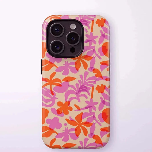 Luxury Retro Floral Case for iPhone 17–11 Pro Max Double-Layer Cover
