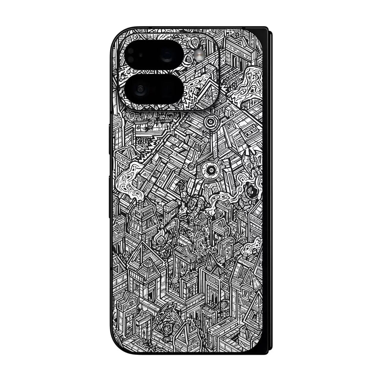 3M Anti-Scratch Skin Sticker for Google Pixel 9 Pro Fold Back Protective Wrap