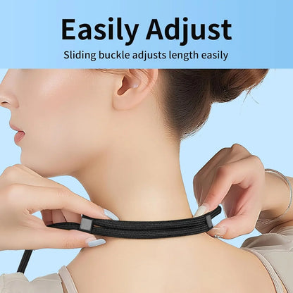 Universal Adjustable Phone Lanyard Crossbody Necklace Strap with Anti-Lost Clip