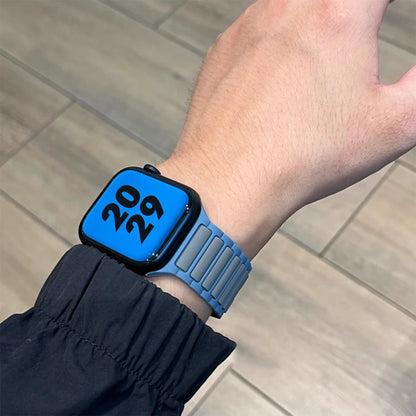 Silicone Strap for Apple Watch Ultra 2/Series 10–5 Soft Sport Band